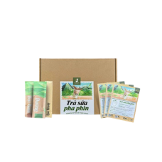 Trà sữa pha phin Tràasure - Hộp 10 set